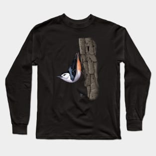 White-breasted Nuthatch Long Sleeve T-Shirt